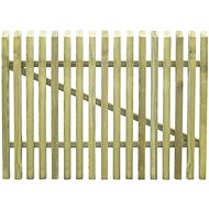 Slatted garden gate impregnated pine 100×75 cm - Fence Gate