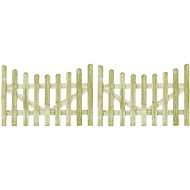 Garden 2-leaf gate impregnated pine 150×100 cm - Gate
