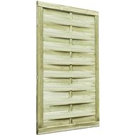 Garden gate impregnated pine 100×200 cm green - Fence Gate