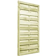 Garden gate impregnated pine 100×200 cm green - Fence Gate