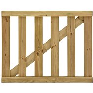 Garden slat gate impregnated pine 100×80 cm - Fence Gate