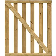 Garden slat gate impregnated pine 100×120 cm - Fence Gate