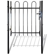 Single leaf fence gate with arches on the top 100×100 cm - Fence Gate