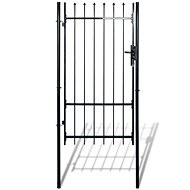 Single leaf fence gate with spikes on top 100×175 cm - Fence Gate