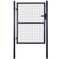 Zahradní plotová branka pozinkovaná ocel 85,5×175 cm šedá - Branka k plotu