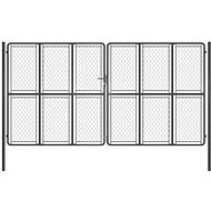 Zahradní brána ocel 400×175 cm antracitová - Brána