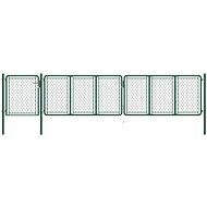 Zahradní branka ocel 75×495 cm zelená - Gate