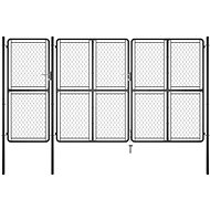 Zahradní brána ocel 150×395 cm antracitová - Brána