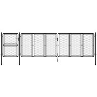 Zahradní brána ocel 125×495 cm antracitová - Brána