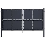 Zahradní brána ocel 300×200 cm antracitová - Brána