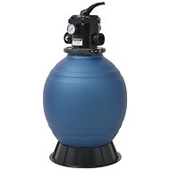 Pool sand filtration with 6-position valve blue 460 mm - Sand Filtration