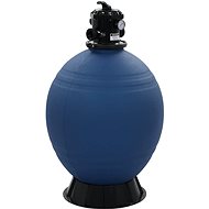 Pool sand filtration with 6-position valve blue 660 mm - Sand Filtration