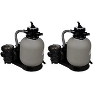 Sand filter pumps 2 pcs 600 W 17,000 l / h - Sand Filtration