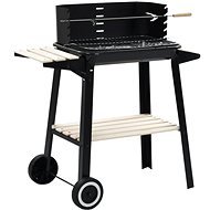 Charcoal Grill with Wheels - Grill
