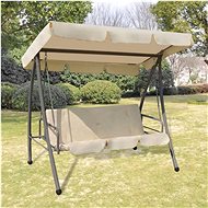 Garden Swing with Sand White Roof - Garden Swing