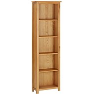 Shumee  52×22,5×170 cm masivní dubové dřevo, 288848 - Knihovna