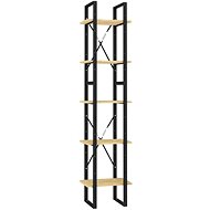 Shumee  s 5 policemi 40×30×175 cm borové dřevo, 3081973 - Shelving Unit