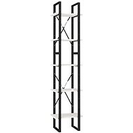 Shumee  s 5 policemi bílá 40×30×175 cm borové dřevo, 3081974 - Shelving Unit