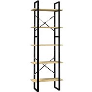 Shumee  s 5 policemi 60×30×175 cm borové dřevo, 3081983 - Shelving Unit