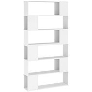 Shumee dělící stěna bílá 100×24×188 cm, 3082071 - Regál