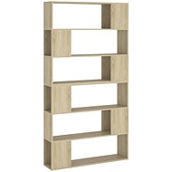 Shumee dělící stěna dub sonoma 100×24×188 cm, 3082074 - Shelving Unit