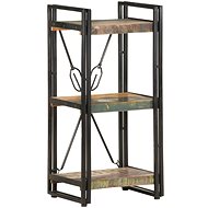 Shumee  se 3 policemi 40×30×80 cm masivní recyklované dřevo, 320630 - Shelving Unit