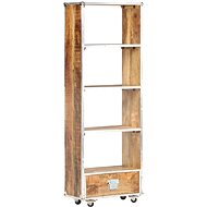 Shumee  56×28×163 cm masivní hrubé mangovníkové dřevo, 323407 - Shelving Unit