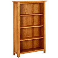 Shumee  se 4 policemi 70×22×110 cm masivní dubové dřevo, 331735 - Shelving Unit