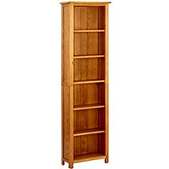 Shumee  se 6 policemi 52×22×180 cm masivní dubové dřevo, 331742 - Shelving Unit