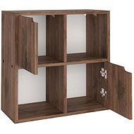Shumee  kouřový dub 60×27,5×59,5 cm dřevotříska, 338171 - Shelving Unit