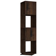 Shumee otočná skříňka kouřový dub 34,5×34,5×147,5 cm dřevotříska, 339562 - Shelving Unit