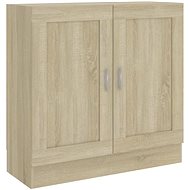 Shumee  dub sonoma 82,5×30,5×80 cm dřevotříska, 802708 - Knihovna