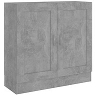 Shumee  betonově šedá 82,5×30,5×80 cm dřevotříska, 802709 - Knihovna