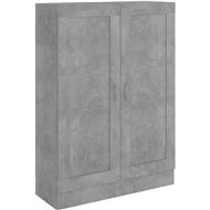 Shumee  betonově šedá 82,5×30,5×115 cm dřevotříska, 802718 - Knihovna