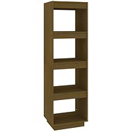 Shumee dělící stěna medově hnědá 40×35×135 cm borovice, 810852 - Shelving Unit