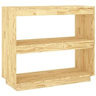 Shumee  80×35×71 cm masivní borovice, 810879 - Knihovna