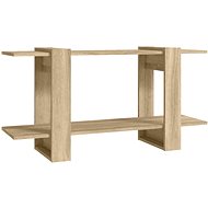 Shumee  dub sonoma 100×30×51 cm kompozitní dřevo, 811559 - Knihovna