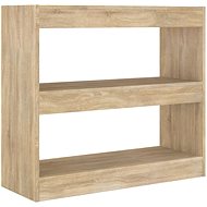 Shumee dělící stěna dub sonoma 80×30×72 cm, 811694 - Shelving Unit