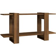 Shumee  hnědý dub 100×30×51 cm kompozitní dřevo, 813571 - Knihovna