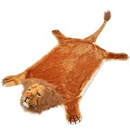 Plush carpet lion 205 cm brown - Carpet