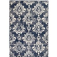 Modern carpet with cashmere pattern 120x170 cm beige-blue - Carpet