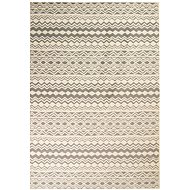 Modern rug with a traditional pattern 80x150 cm beige-gray - Carpet