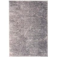 Piece rug with high pile Shaggy 80x150 cm gray - Carpet
