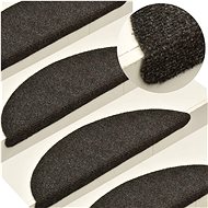 Samolepící nášlapy na schody 10 ks světle hnědé 56 x 17 x 3 cm - Nášlapy na schody