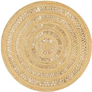 Handmade carpet from braided jute 150 cm - Carpet