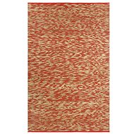 Handmade jute carpet red and natural 80x160 cm - Carpet