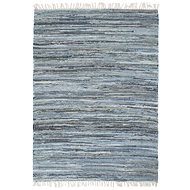 Hand-woven rug Chindi denim 120x170 cm blue - Carpet