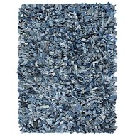Shaggy carpet denim 80x160 cm blue - Carpet