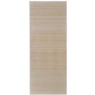 Bambusový koberec 100 × 160 cm prírodný - Koberec