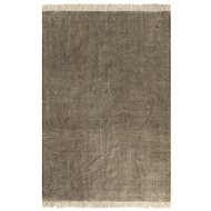 Carpet Kilim cotton 160x230 cm colour taupe - Carpet
